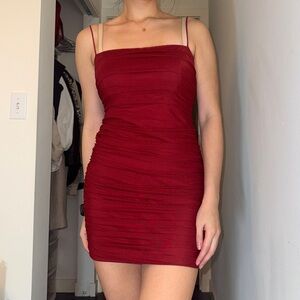 Princess Polly ‘Tara’ Ruched Mini Dress
